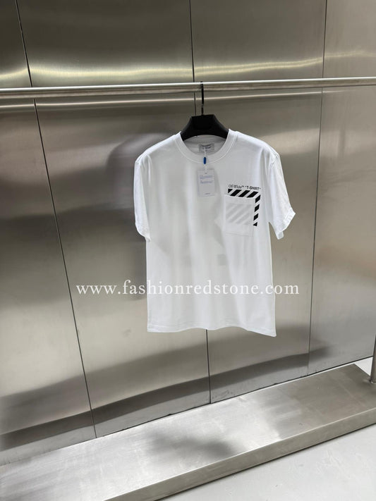 Off-White T-shirt met Logoprint