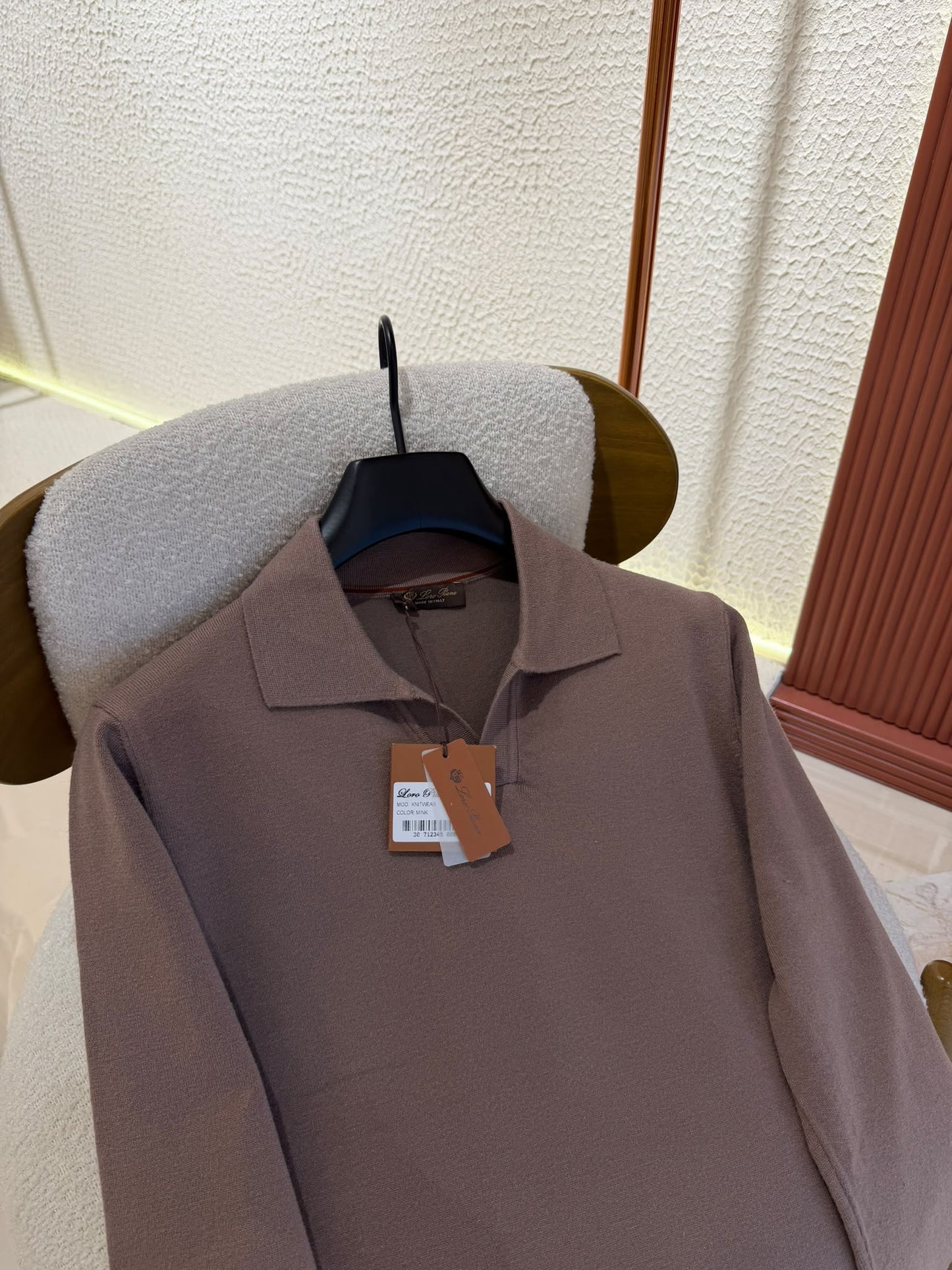 Loro Piana Cashmere Polo Sweater