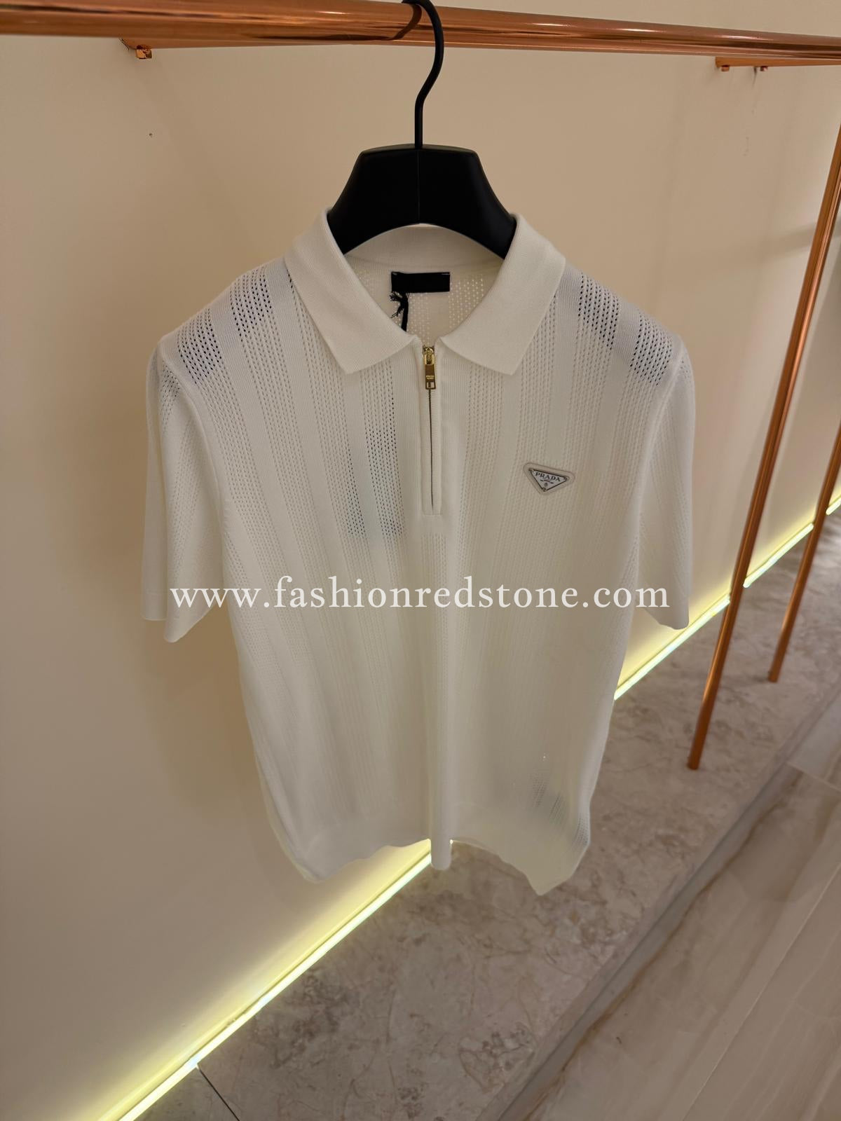 Prada Tricot-Poloshirt