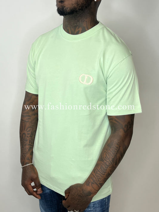 Dior T-Shirt met CD Icon Mint