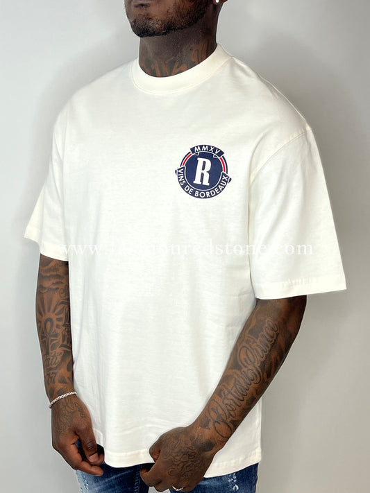 Rhude Bordeaux White