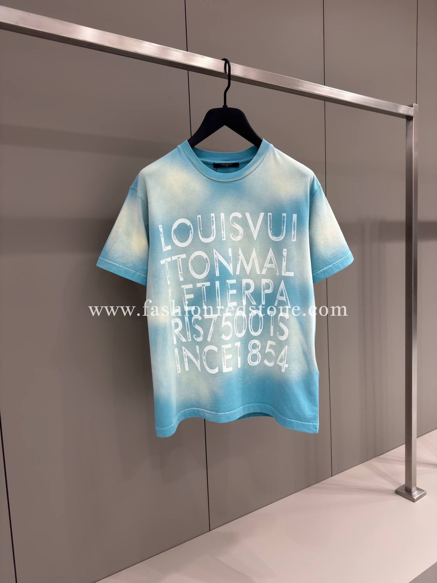 LV Tie-Dye Printed T-Shirt