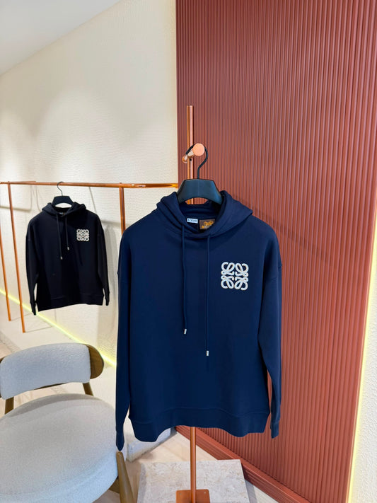 LOEWE hoodie in Cotton Navy
