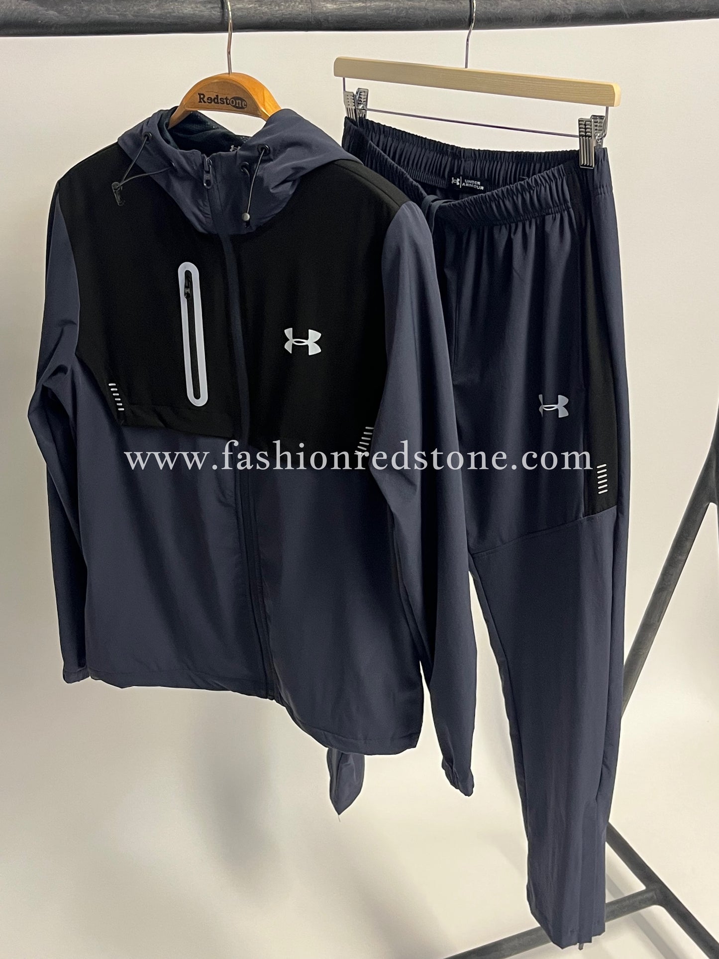 Under Armour Fleece Trainingspak Navy/Black