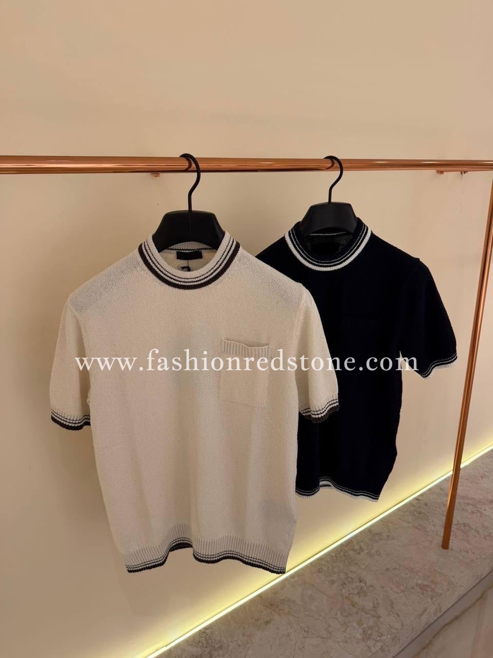 Prada Gebreide T-Shirt
