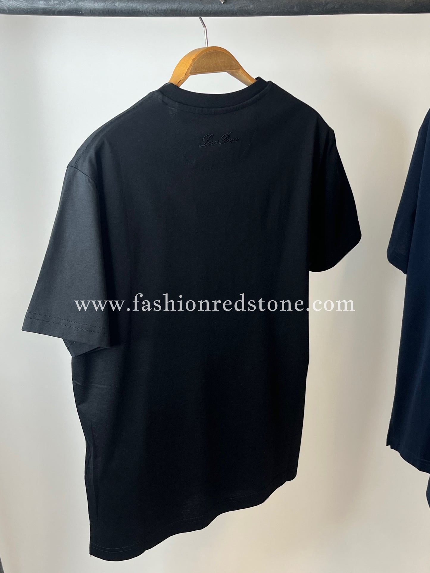 Loro Piana Mercesized T-Shirt Black
