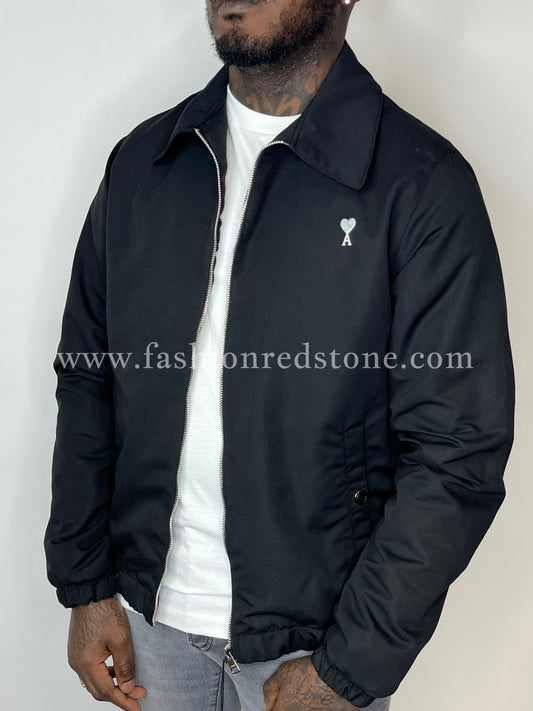 AMI DE COEUR Zipped Jacket Black