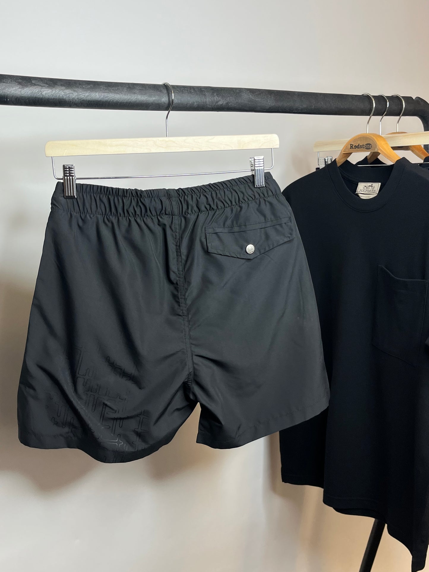 Hermès “H Fantome” Zwemshort Black