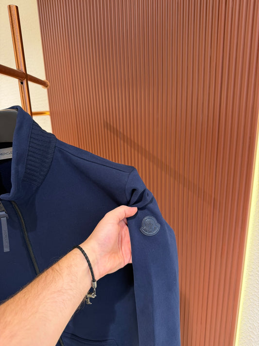 Moncler Zip Up Vest Navy