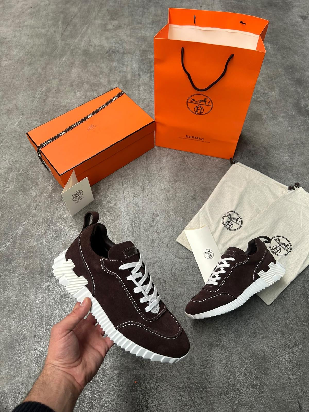Hermes Bouncing Sneakers