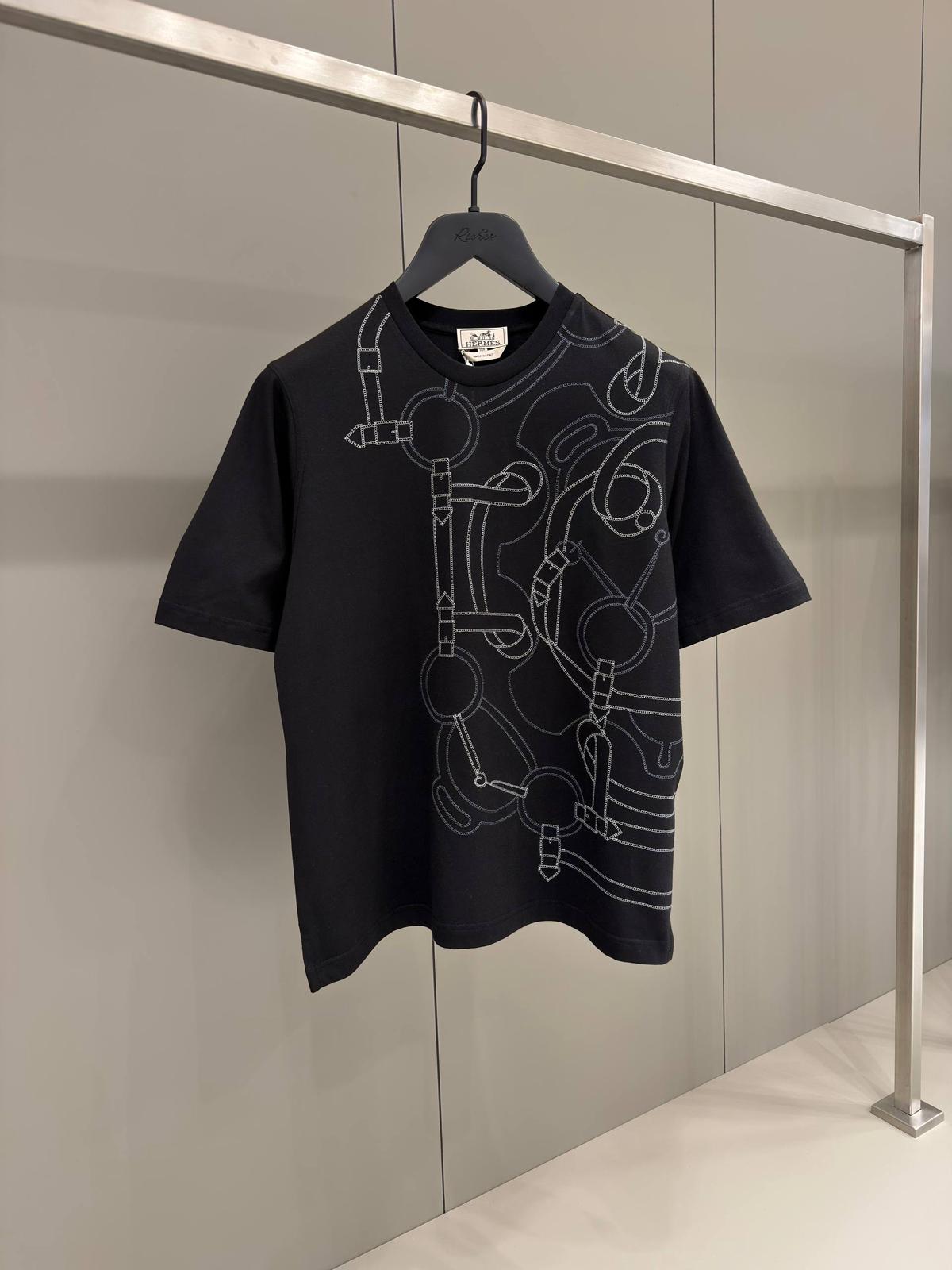 Hermes T-Shirt Eperon d’Or
