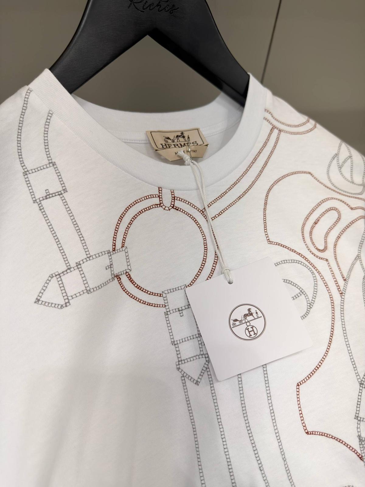 Hermes T-Shirt Eperon d’Or