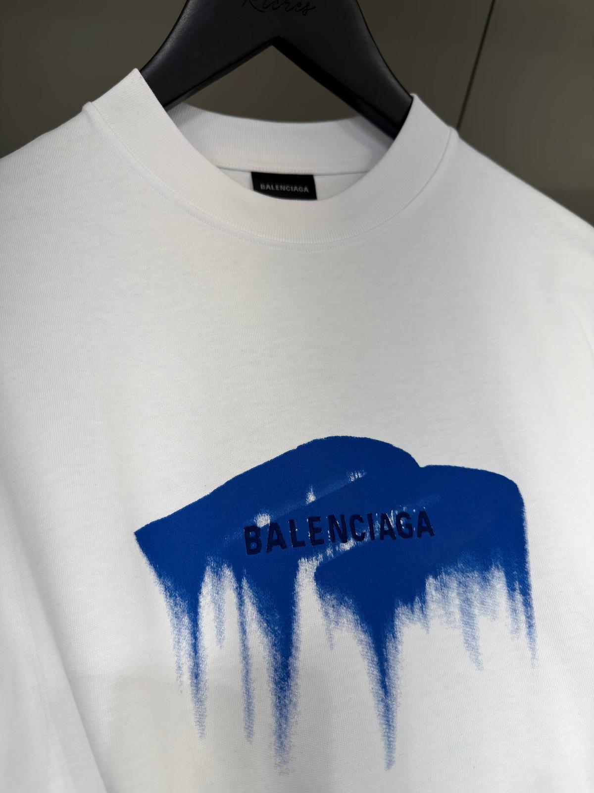 Balenciaga Men Wet Brush T-Shirt