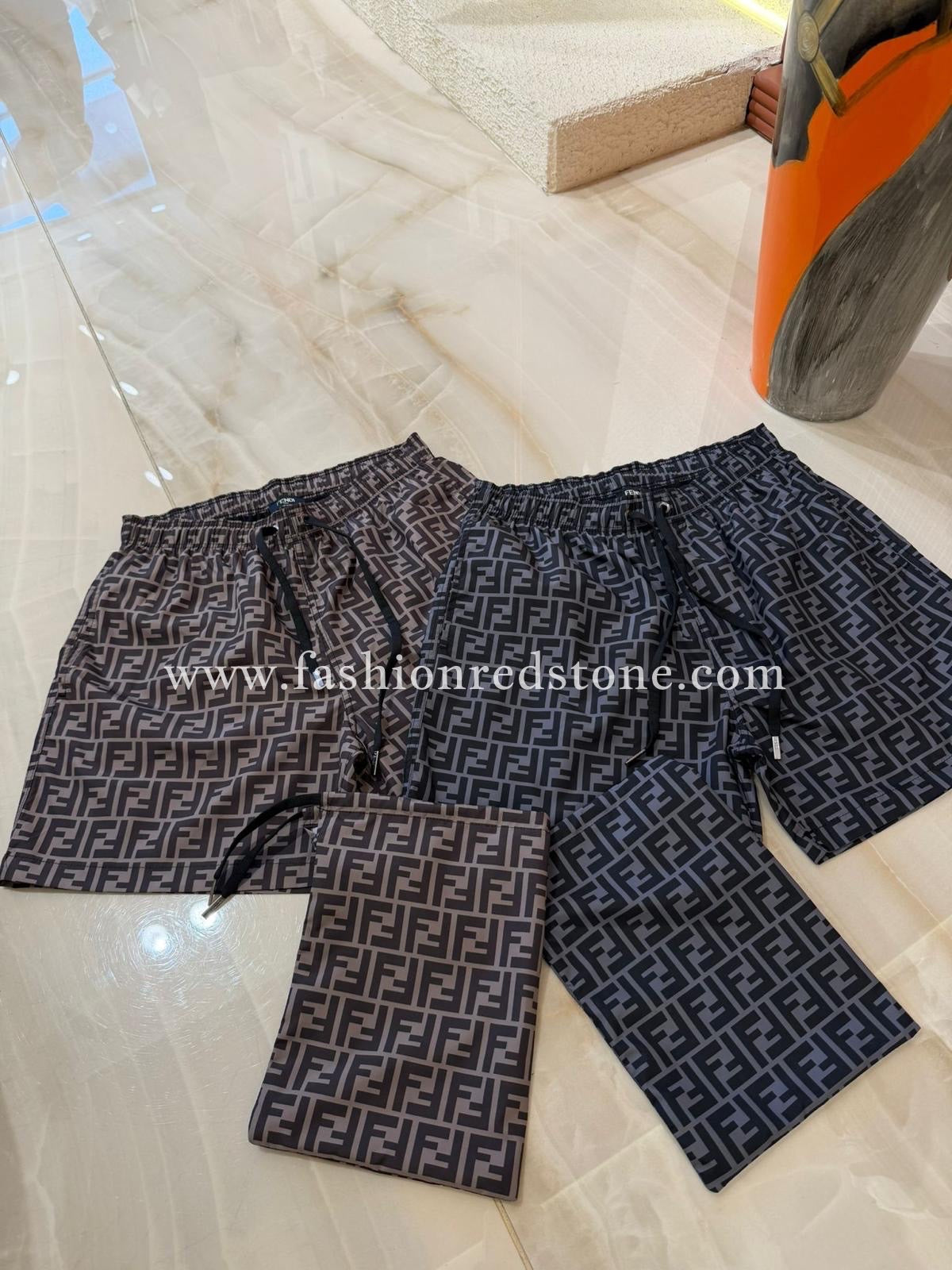 Fendi Zwemshort Monogram