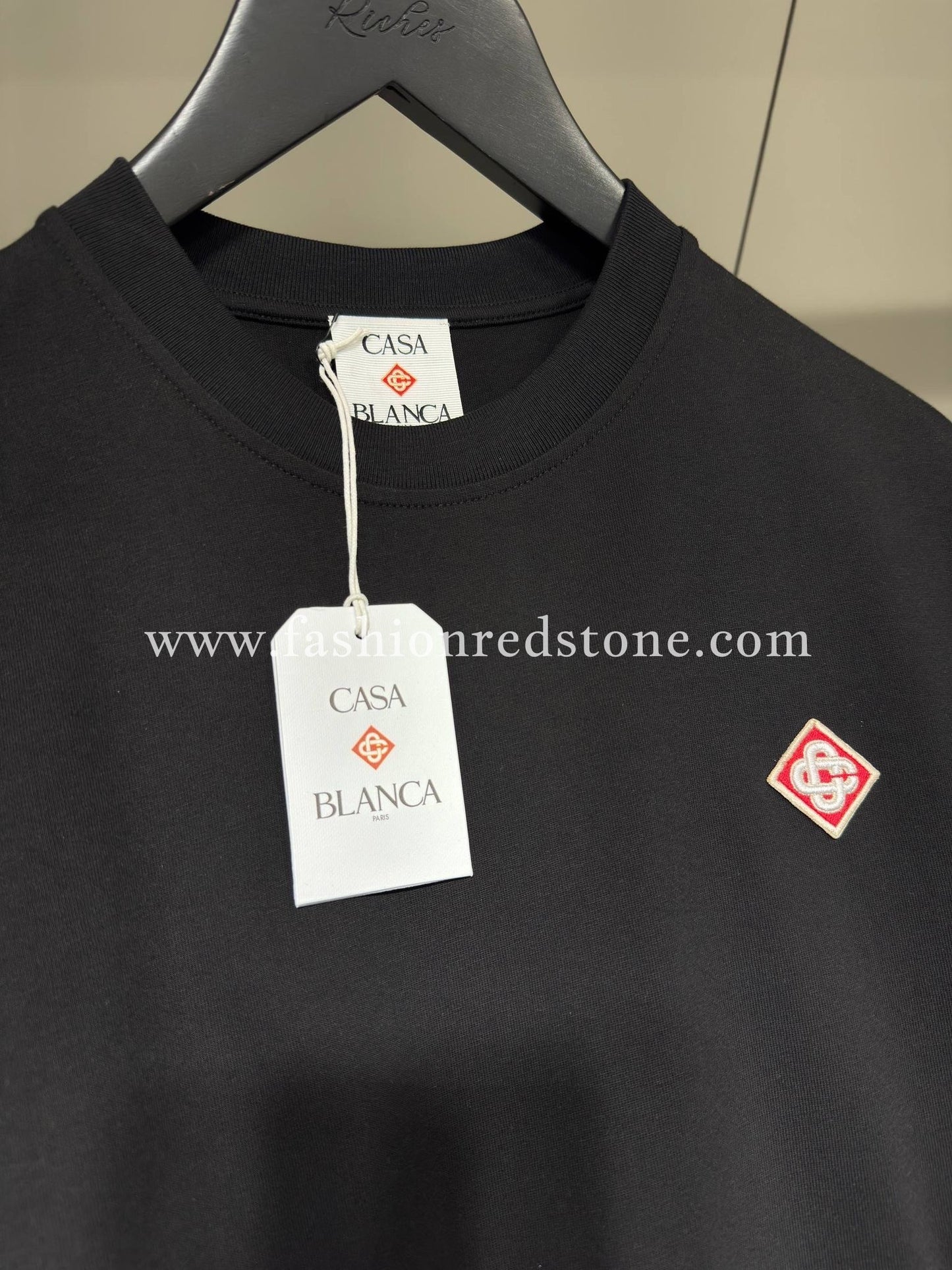 Casablanca T-Shirt met Logopatch