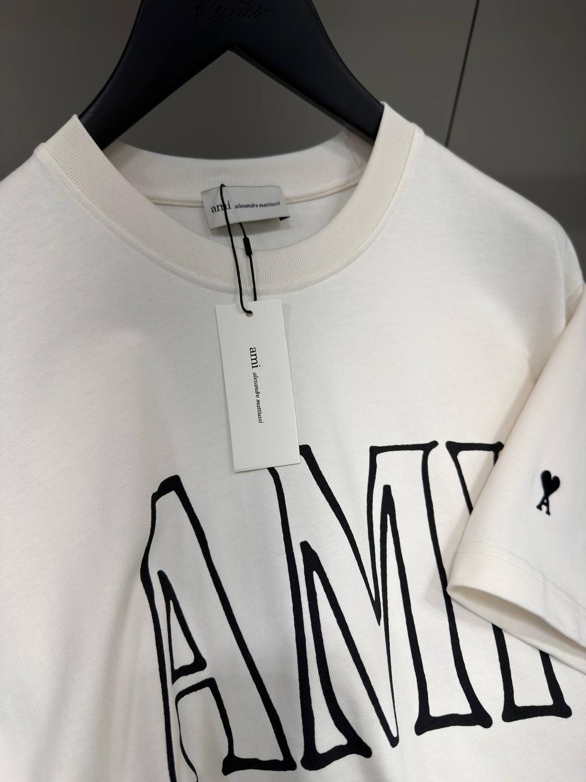 AMI PARIS PRINT T-SHIRT