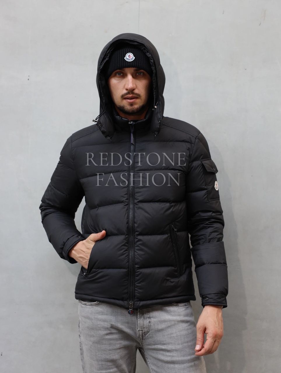 Moncler Maya Jacket Matt Black (MET NFC)