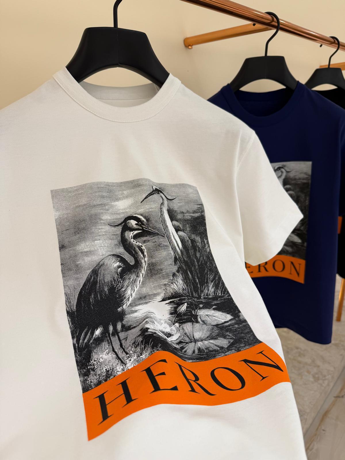 Heron Preston T-Shirt Met Logoprint White