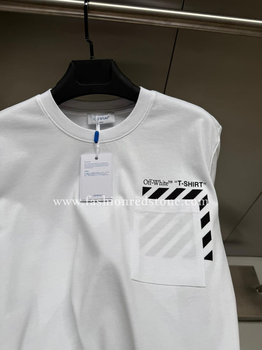 Off-White T-shirt met Logoprint