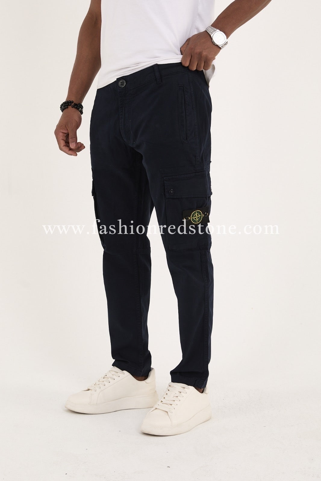 Stone Island Cargo Jeans Navy