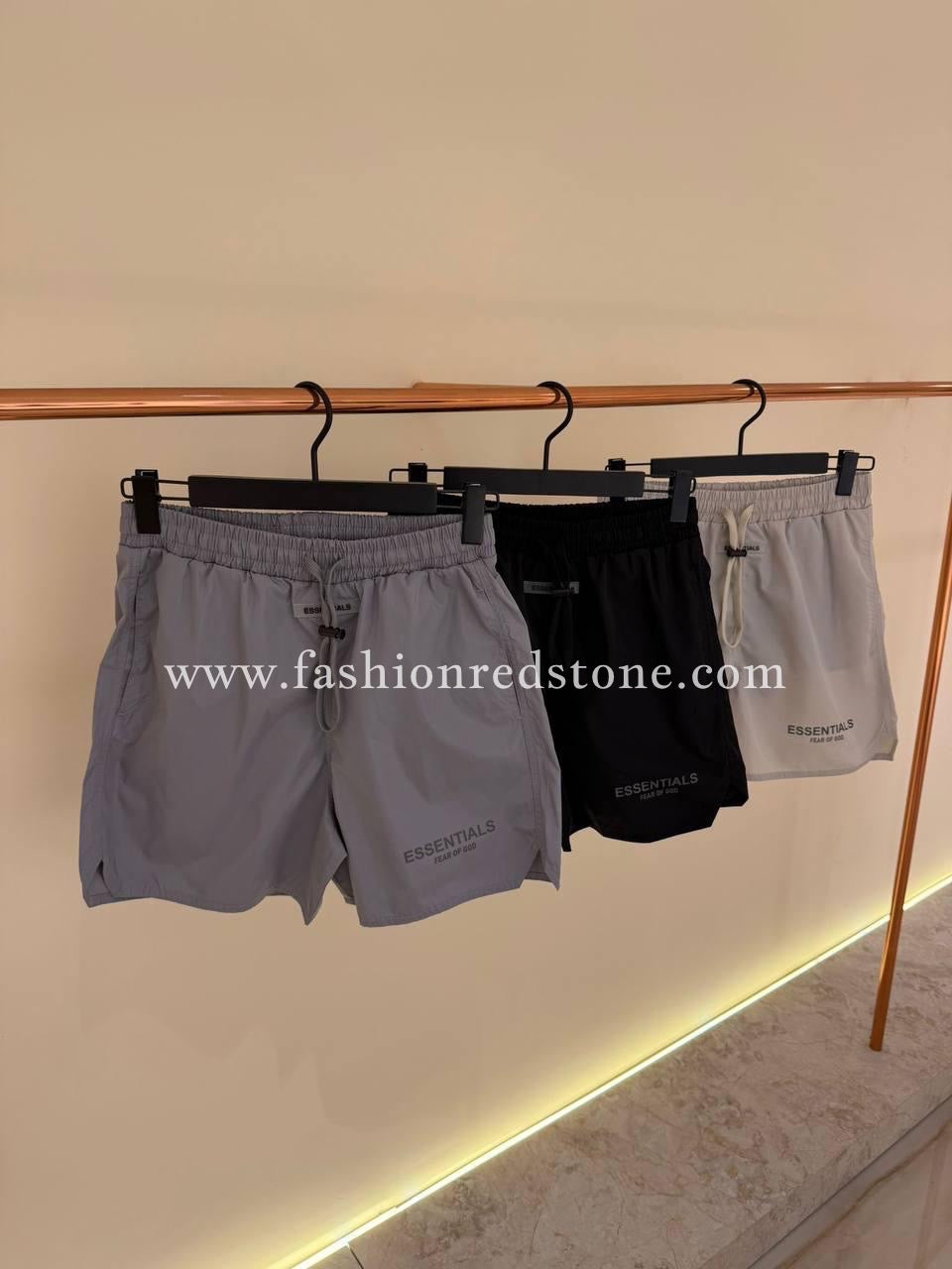 Essentials Fear of God Zwemshort Black