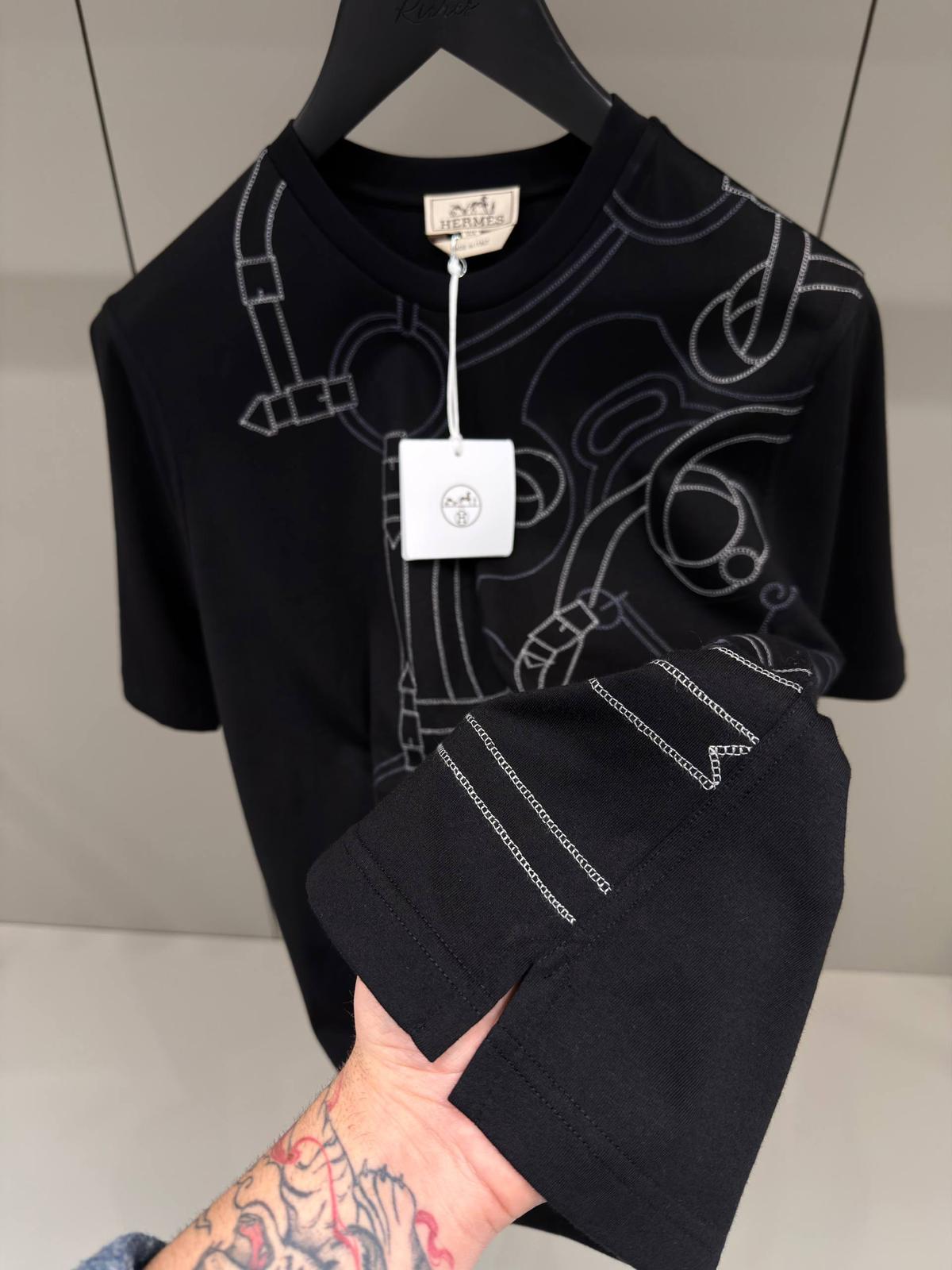 Hermes T-Shirt Eperon d’Or