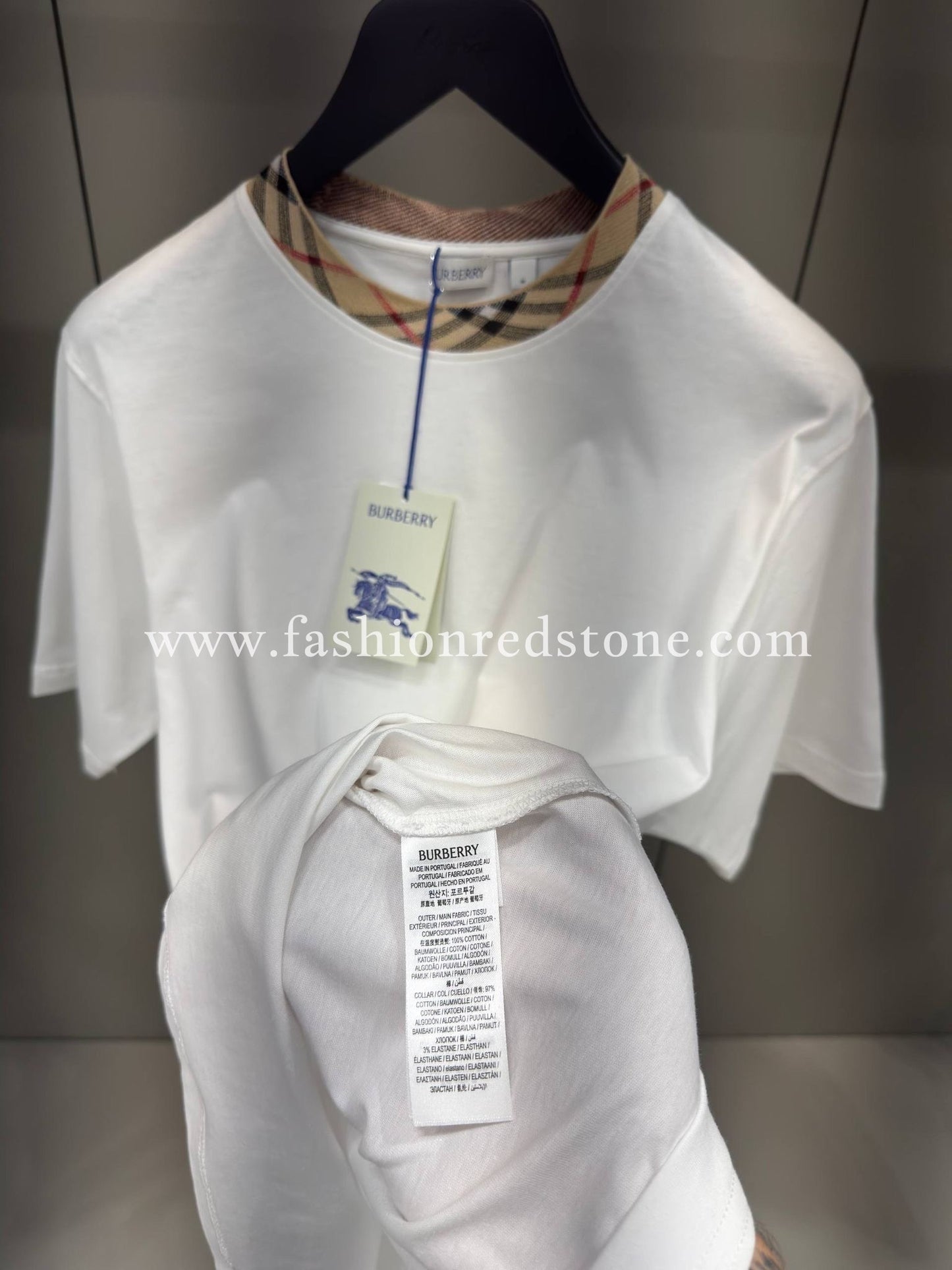 Burberry Ryan T-shirt met ronde hals
