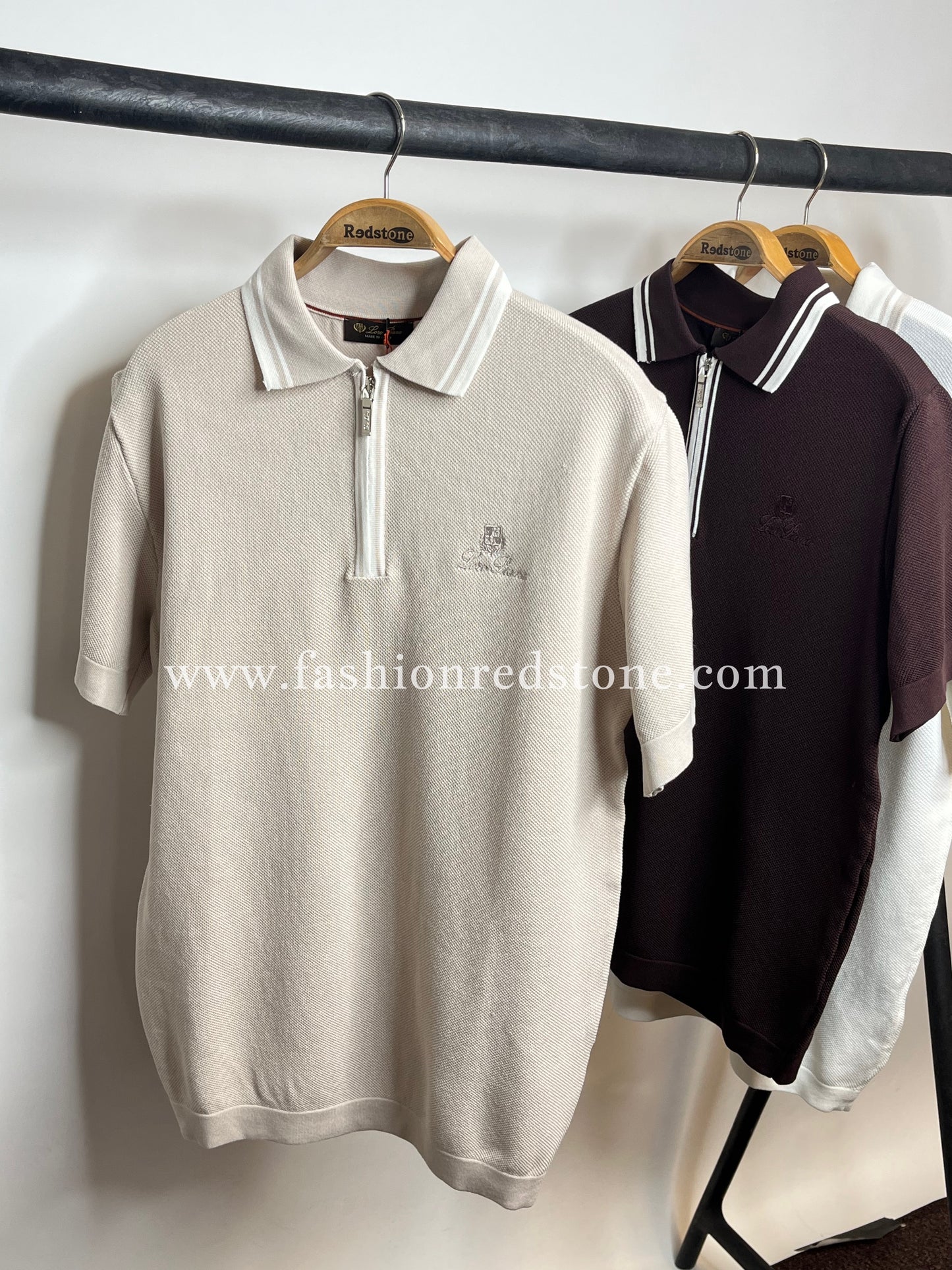 Loro Piana Knitted Poloshirt