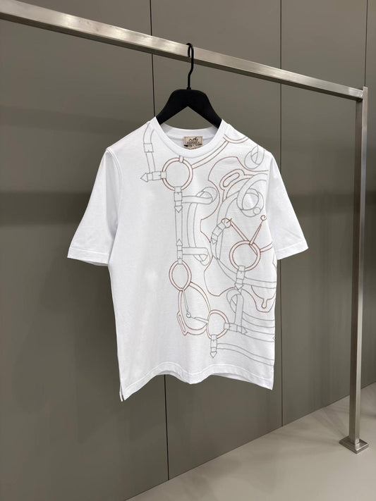 Hermes T-Shirt Eperon d’Or