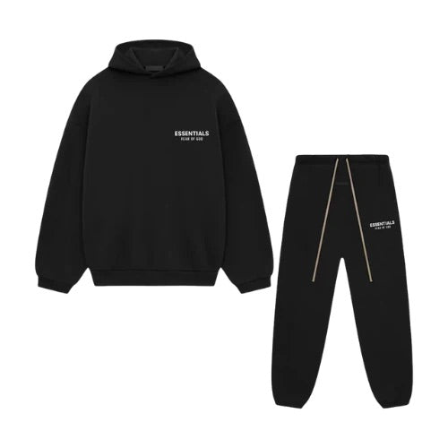 Essentials Fear of God Black Tracksuit