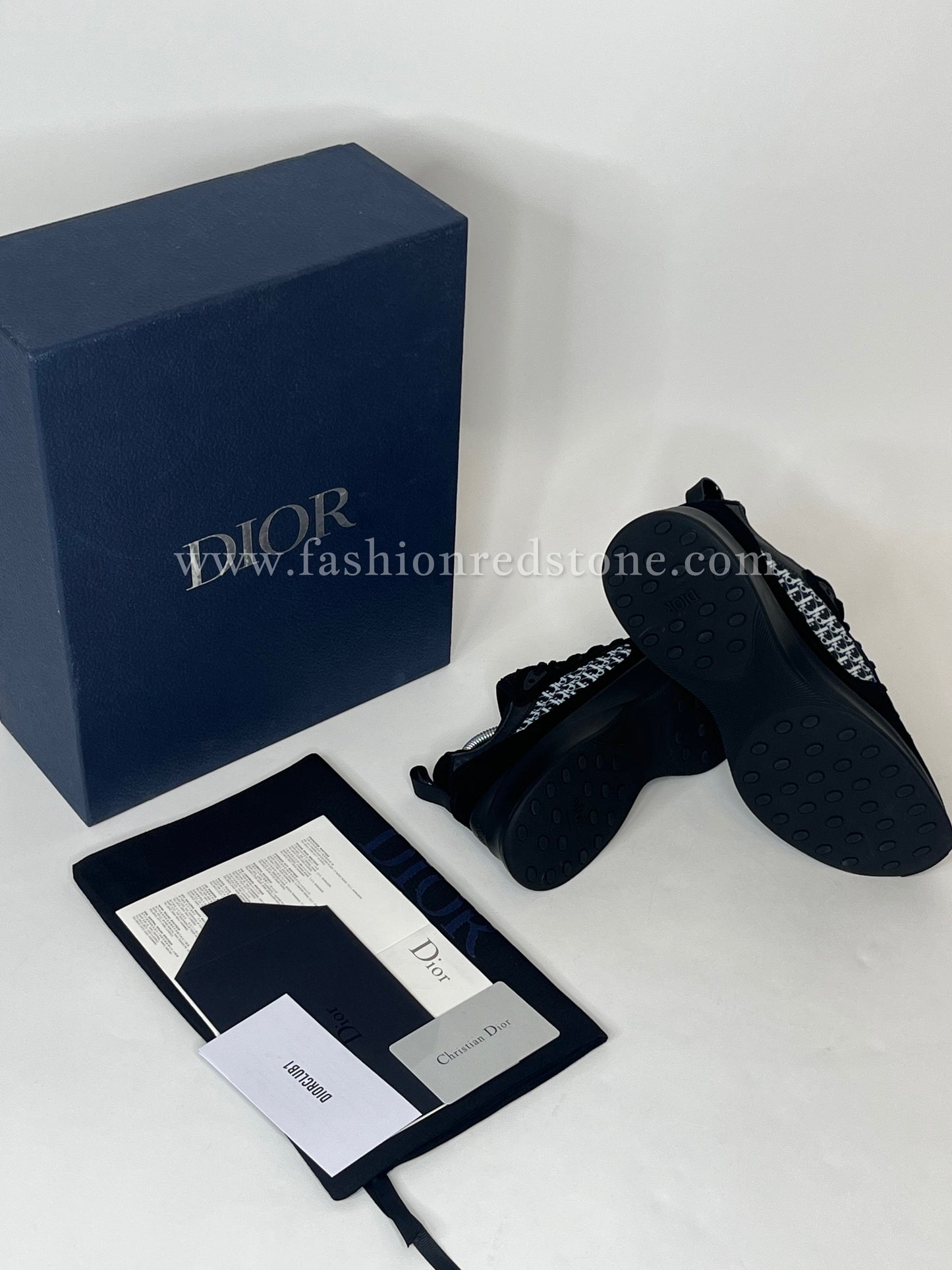 Dior B25 Sneakers Black Suede