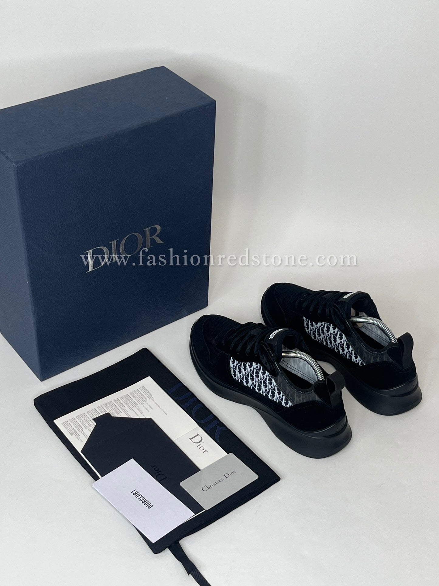 Dior B25 Sneakers Black Suede